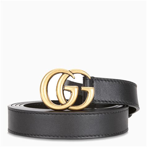 gucci cintura donna nera offerte|cintura gucci falsa shop.